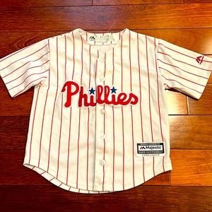 Phillies jersey youth M 5/6